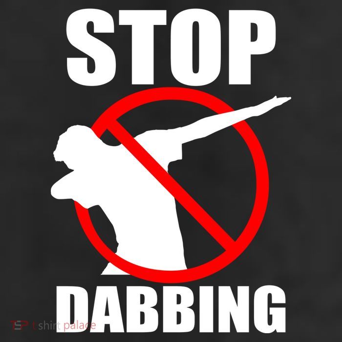 Stop Dabbing Do Not Dab 7 Panel Mesh Trucker Snapback Hat
