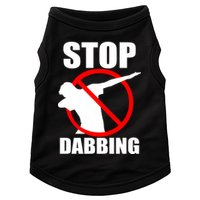 Stop Dabbing Do Not Dab Doggie Tank