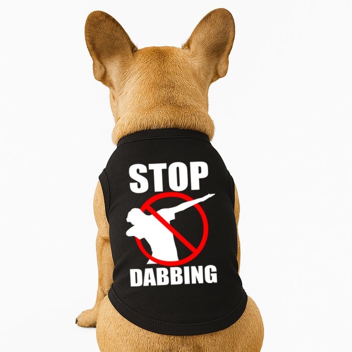 Stop Dabbing Do Not Dab Doggie Tank