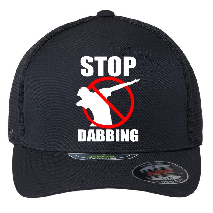 Stop Dabbing Do Not Dab Flexfit Unipanel Trucker Cap