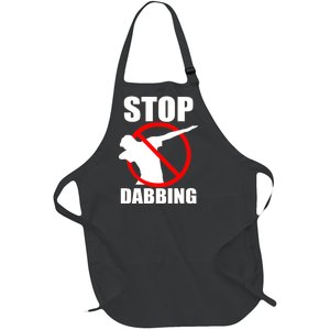 Stop Dabbing Do Not Dab Full-Length Apron With Pockets