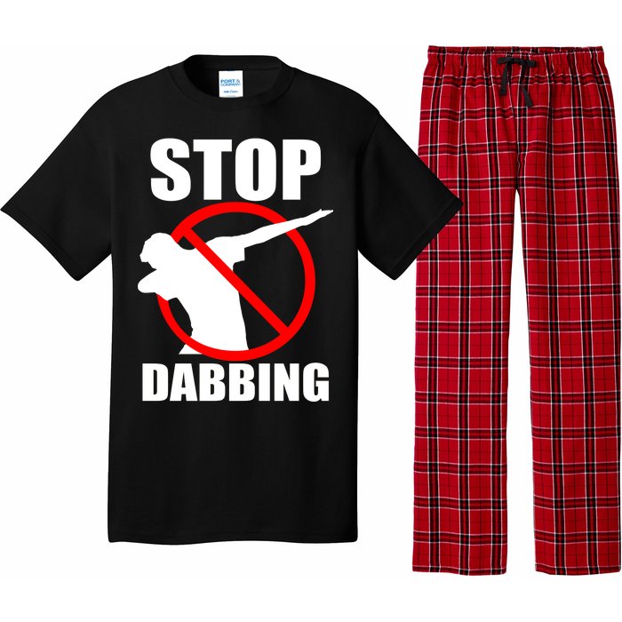 Stop Dabbing Do Not Dab Pajama Set