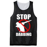 Stop Dabbing Do Not Dab Mesh Reversible Basketball Jersey Tank