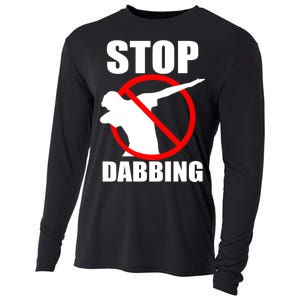 Stop Dabbing Do Not Dab Cooling Performance Long Sleeve Crew