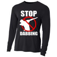 Stop Dabbing Do Not Dab Cooling Performance Long Sleeve Crew