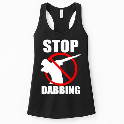 Stop Dabbing Do Not Dab Womens Tank Top