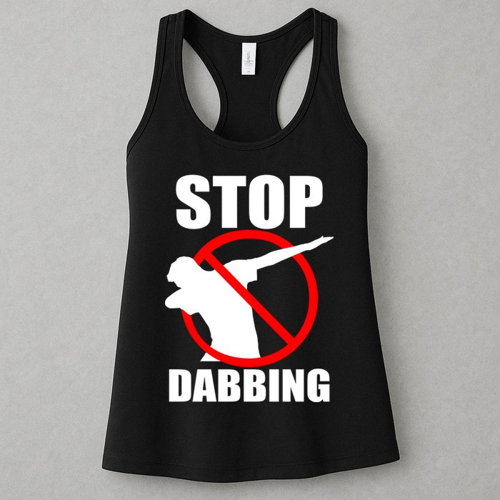 Stop Dabbing Do Not Dab Womens Tank Top