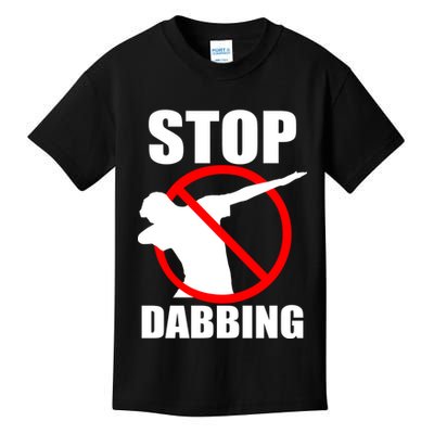 Stop Dabbing Do Not Dab Kids T-Shirt