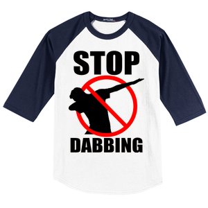 Stop Dabbing Do Not Dab Baseball Sleeve Shirt