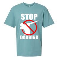 Stop Dabbing Do Not Dab Sueded Cloud Jersey T-Shirt
