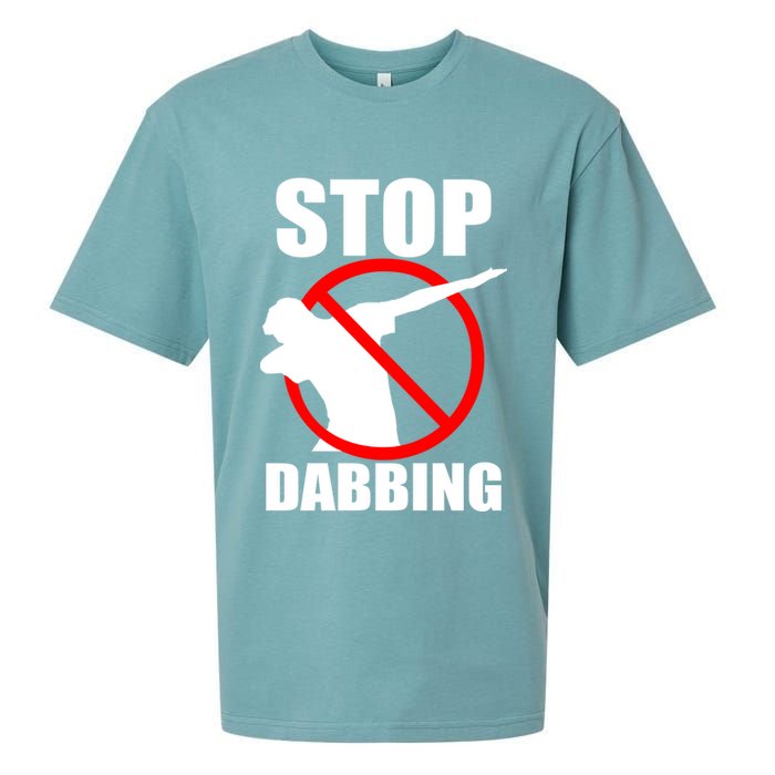 Stop Dabbing Do Not Dab Sueded Cloud Jersey T-Shirt