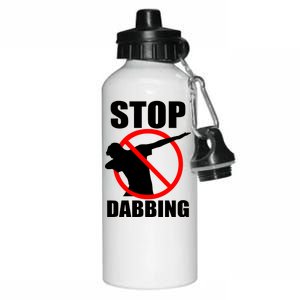 Stop Dabbing Do Not Dab Aluminum Water Bottle