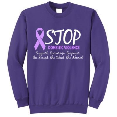 Stop Domestic Violence Sweatshirt