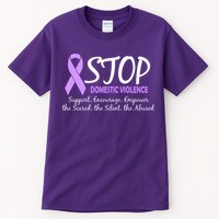 Stop Domestic Violence Tall T-Shirt