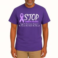 Stop Domestic Violence Tall T-Shirt