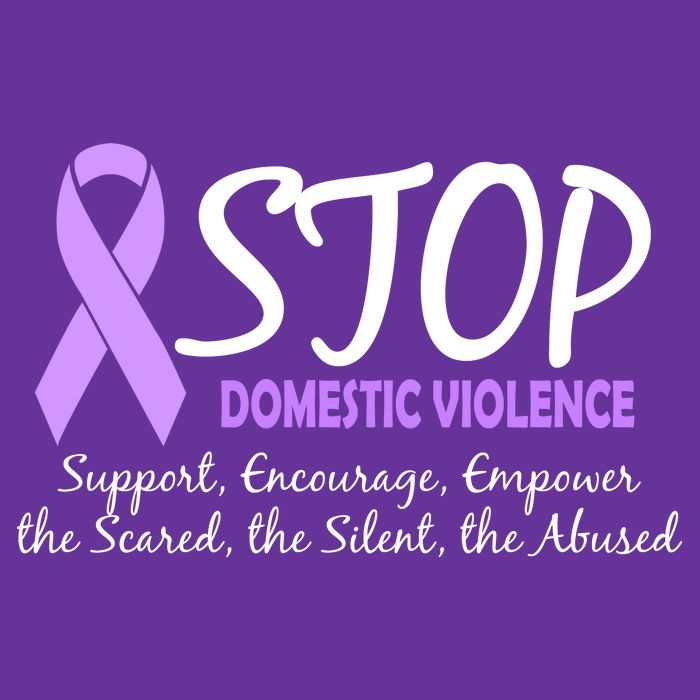 Stop Domestic Violence Tall T-Shirt