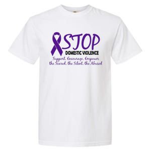 Stop Domestic Violence Garment-Dyed Heavyweight T-Shirt