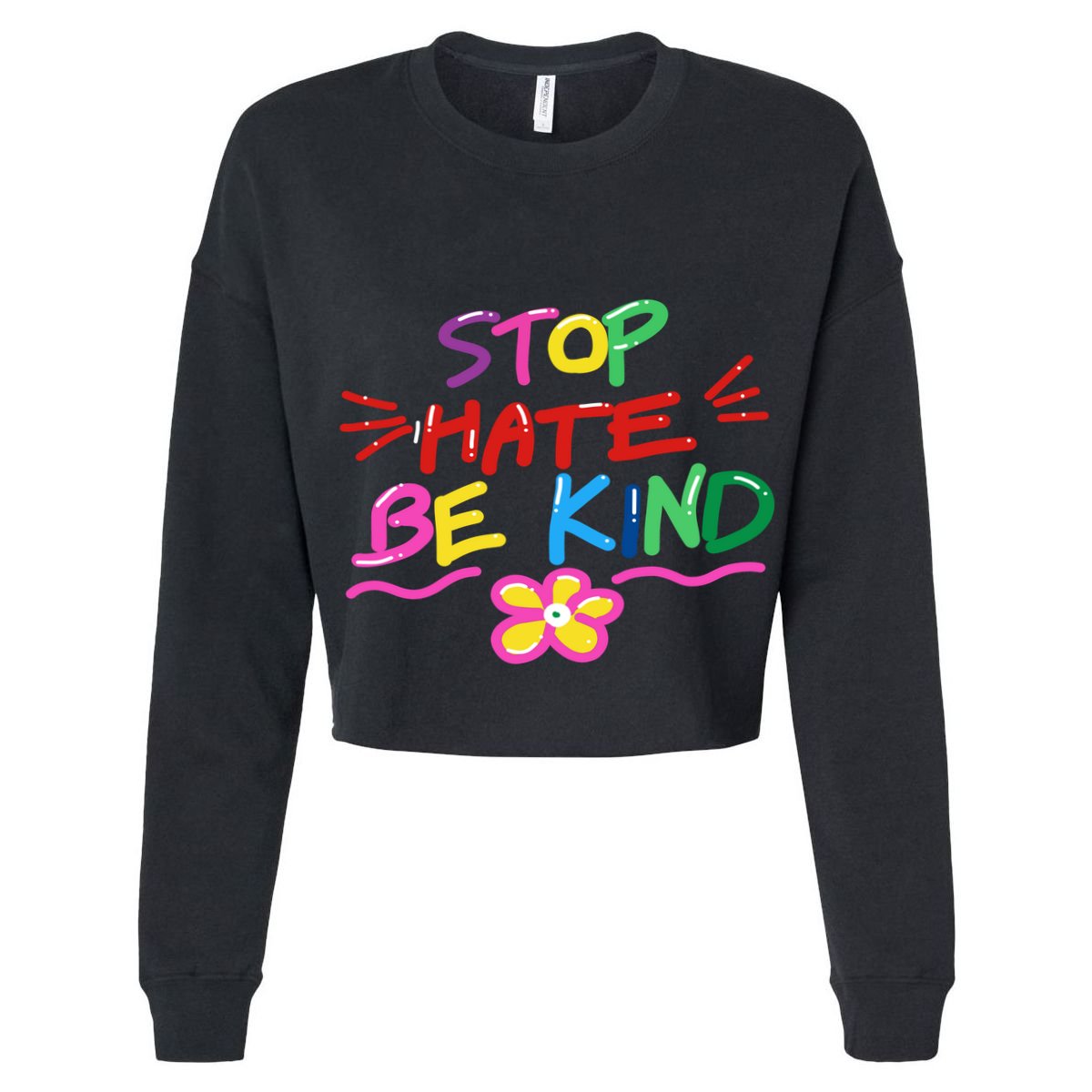 Stop Hate Be Kind Cooling Performance Crew T-Shirt