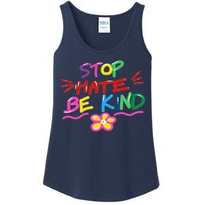 Stop Hate Be Kind Ladies Essential Tank