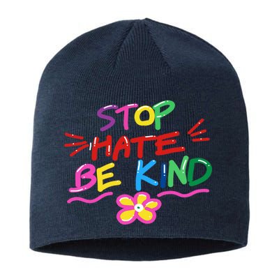 Stop Hate Be Kind Sustainable Beanie