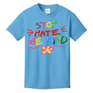 Stop Hate Be Kind Kids T-Shirt