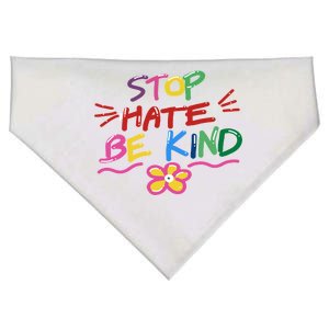 Stop Hate Be Kind USA-Made Doggie Bandana