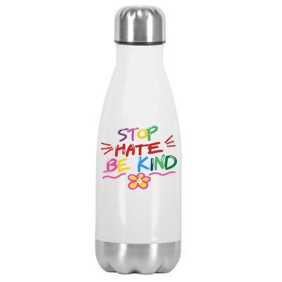 Stop Hate Be Kind Stainless Steel Insulated Water Bottle