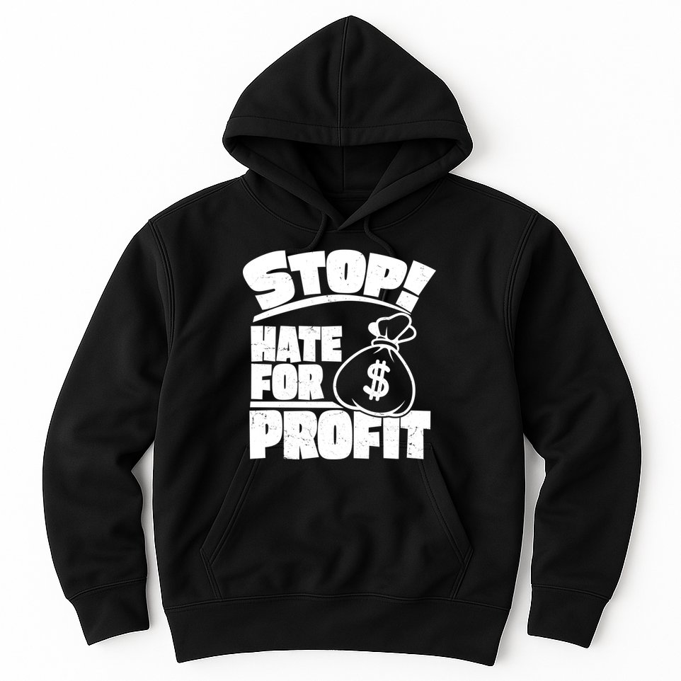 Stop Hate for Profit Money Bag Hoodie