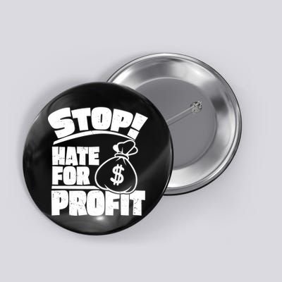 Stop Hate for Profit Money Bag Button