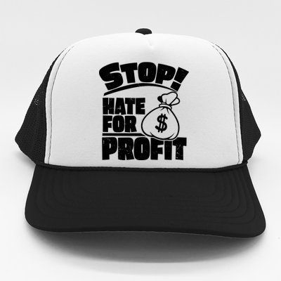 Stop Hate for Profit Money Bag Trucker Hat