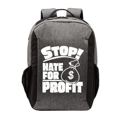 Stop Hate for Profit Money Bag Vector Backpack