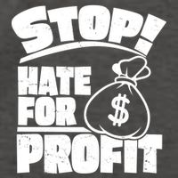 Stop Hate for Profit Money Bag Vector Backpack