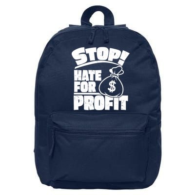 Stop Hate for Profit Money Bag 16 in Basic Backpack