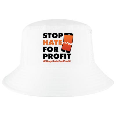 Stop Hate for Profit #StopHateForProfit Cracked Cell Phone Cool Comfort Performance Bucket Hat
