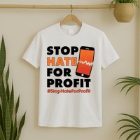 Stop Hate for Profit #StopHateForProfit Cracked Cell Phone T-Shirt