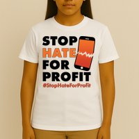 Stop Hate for Profit #StopHateForProfit Cracked Cell Phone T-Shirt
