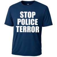 Stop Police Terror Cooling Performance Crew T-Shirt