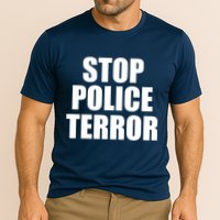 Stop Police Terror Cooling Performance Crew T-Shirt