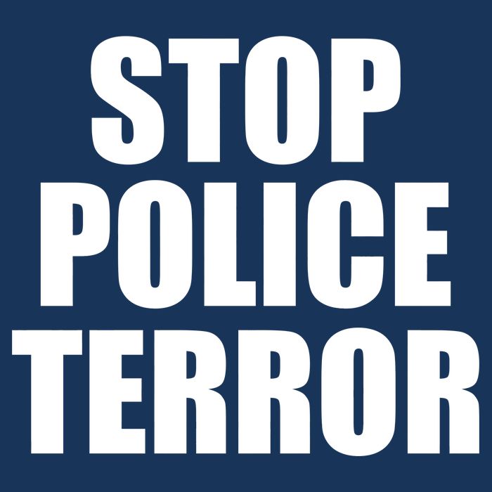 Stop Police Terror Flatbill Hat