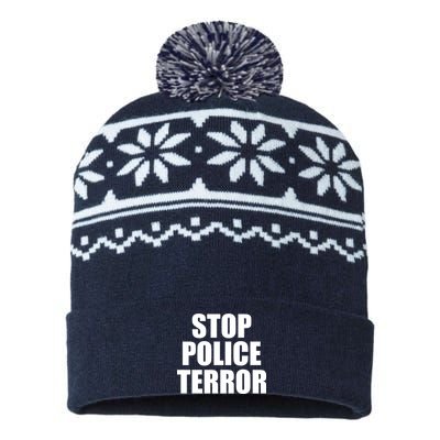 Stop Police Terror USA-Made Snowflake Beanie