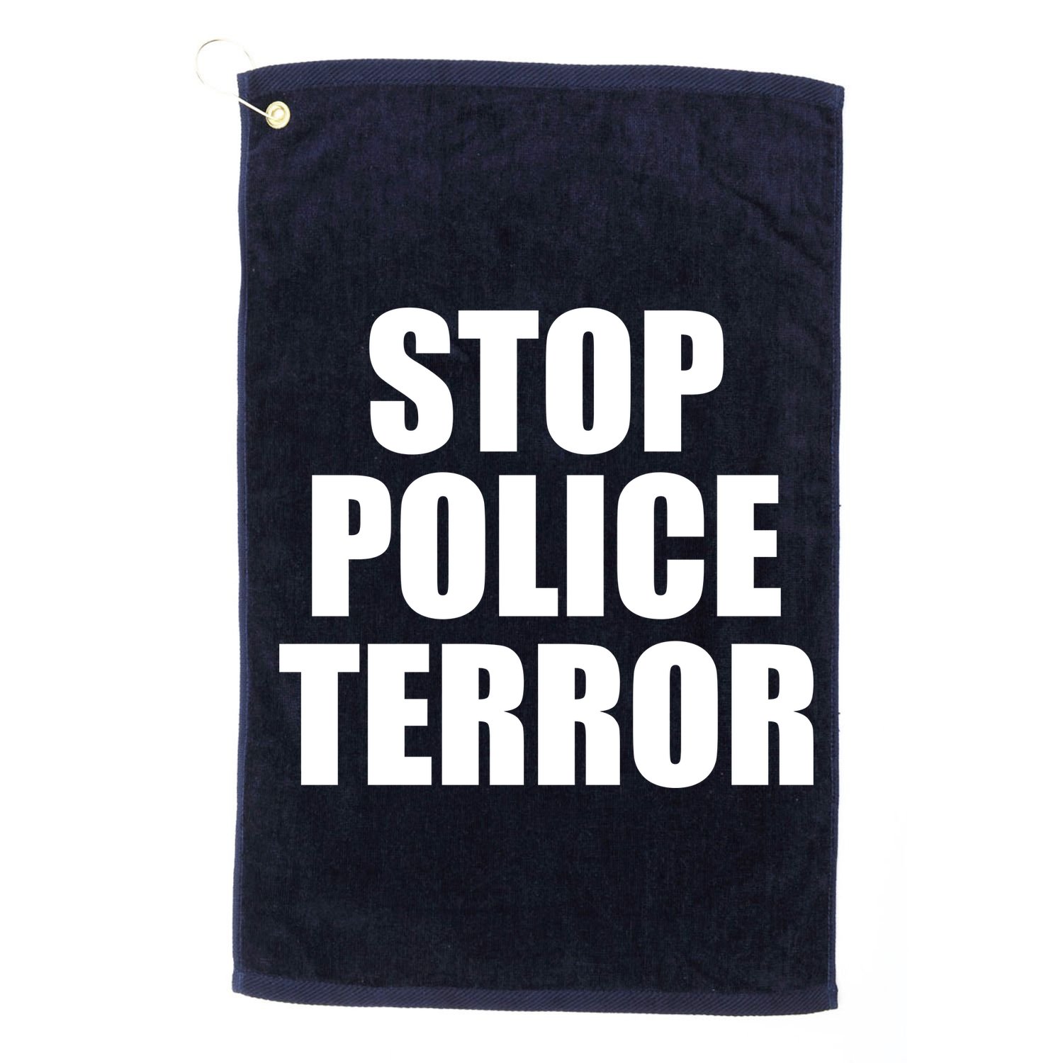 Stop Police Terror Golf Towel