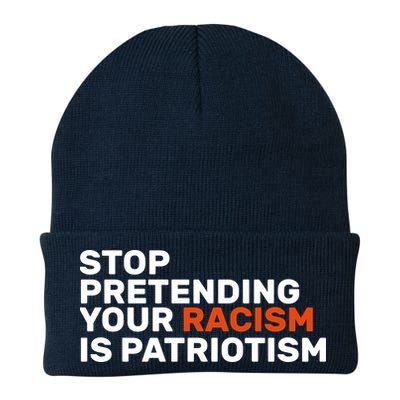 Stop Pretending Your Racism Is Patriotic Beanie