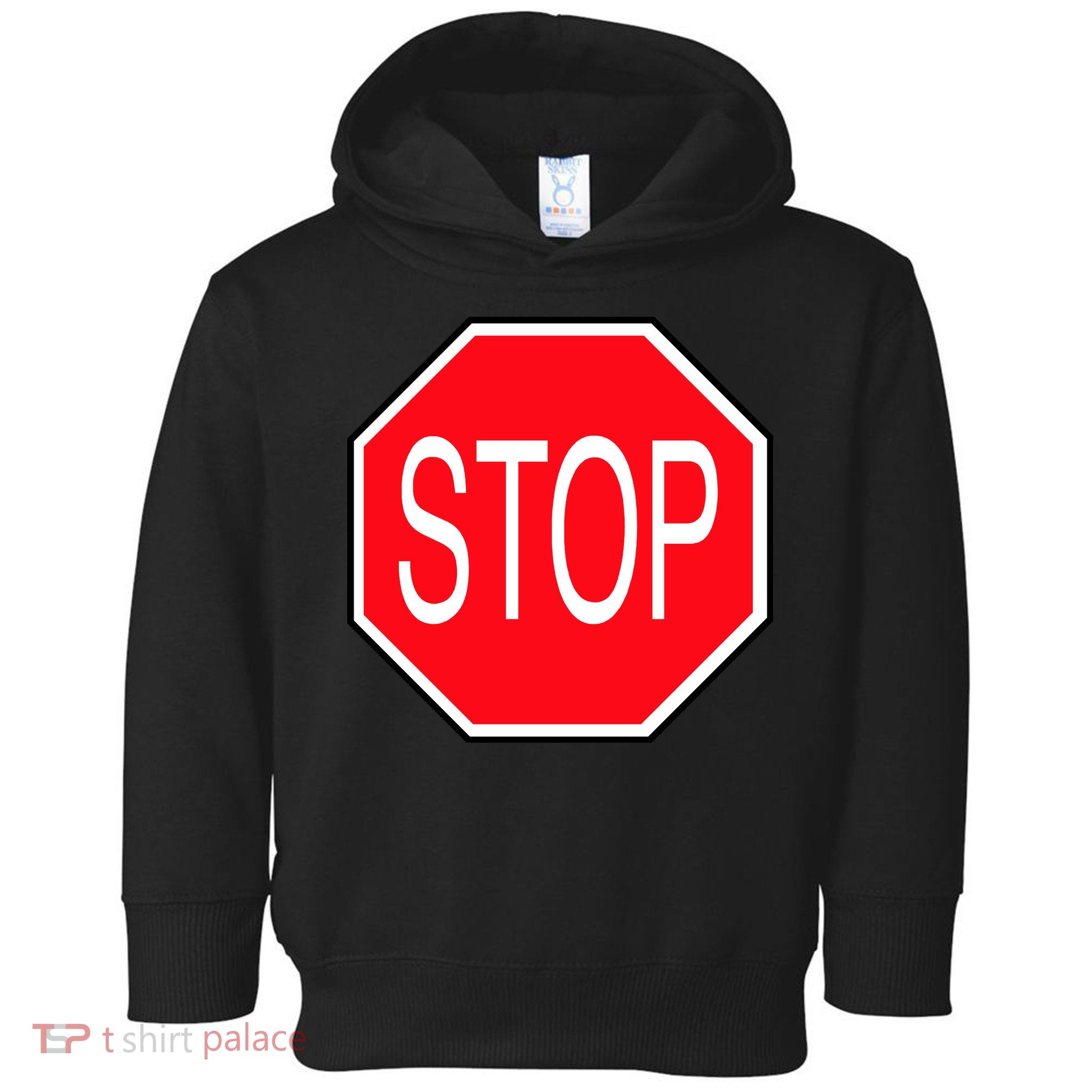Stop Sign Toddler Hoodie