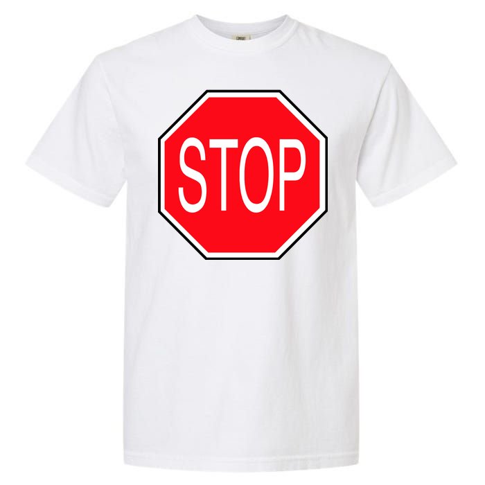 Stop Sign Garment-Dyed Heavyweight T-Shirt