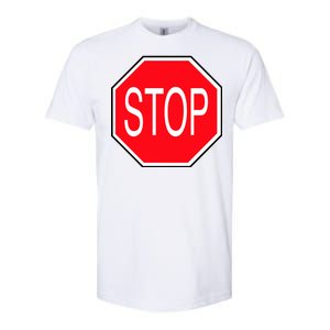 Stop Sign Softstyle CVC T-Shirt