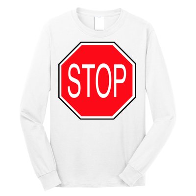 Stop Sign Long Sleeve Shirt