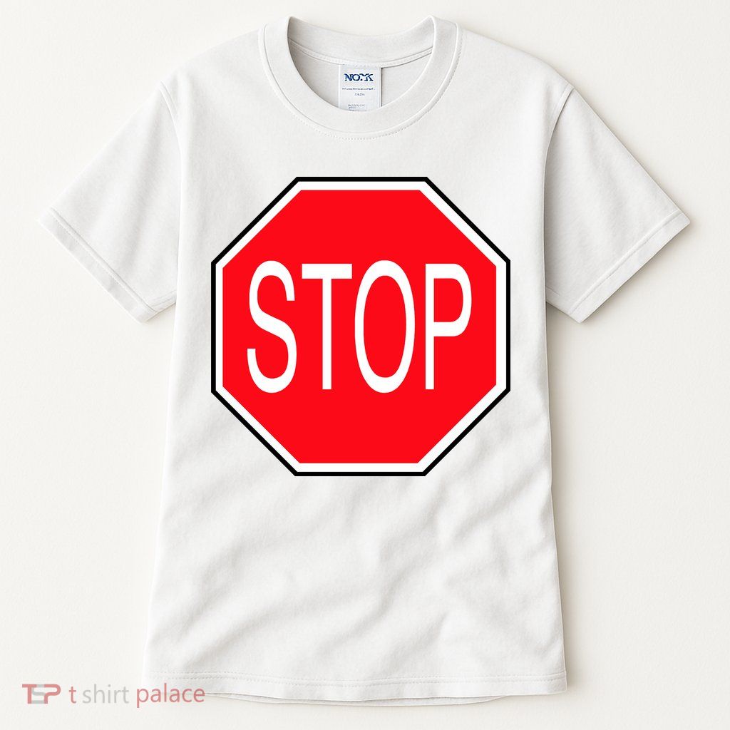 Stop Sign Tall T-Shirt