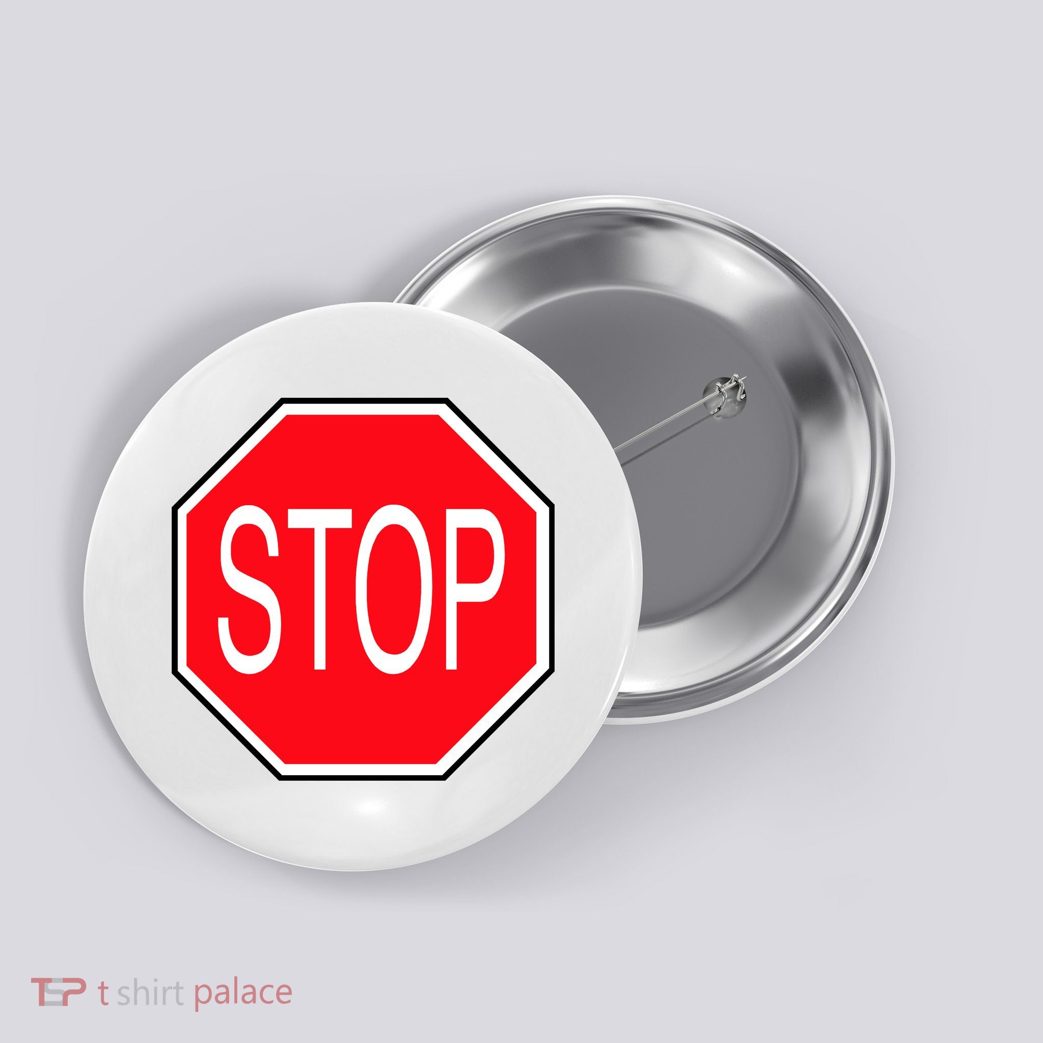 Stop Sign Button