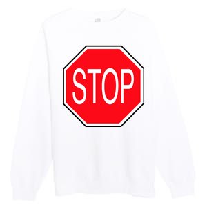 Stop Sign Premium Crewneck Sweatshirt