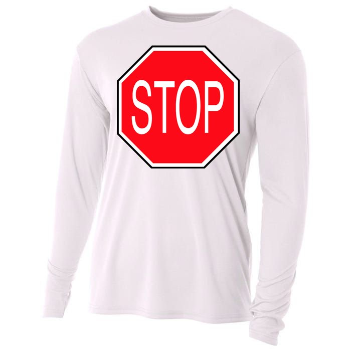 Stop Sign Cooling Performance Long Sleeve Crew